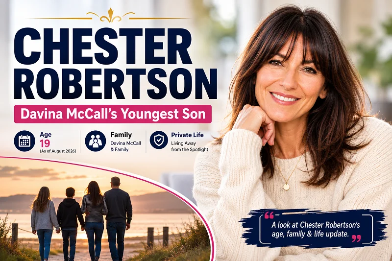 Chester Robertson age and family