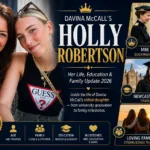 Holly Robertson with Davina McCall in 2026