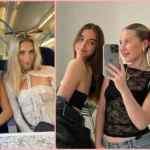 Tilly Robertson with friends
