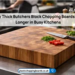 butchers block chopping board