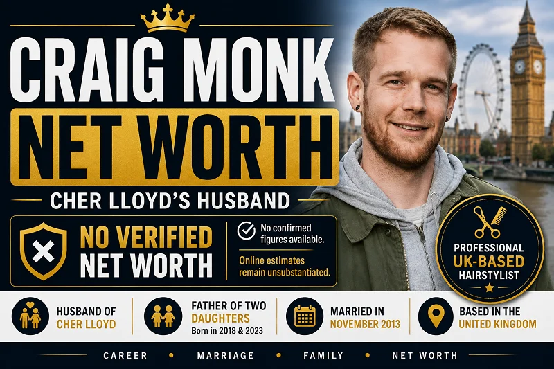 Craig Monk net worth and career